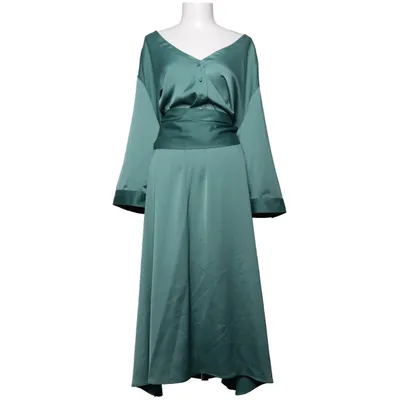 Robe longue (Vert) de Sheego Polyester