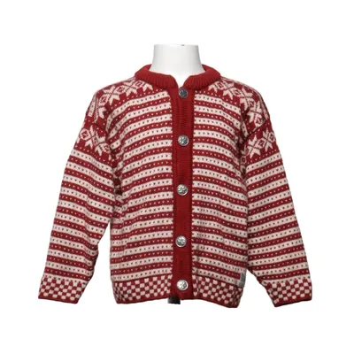 Cardigan (Rød, Hvid) fra Dale of Norway Uld