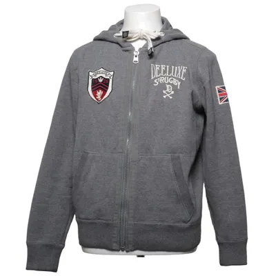 Capuchon sweater (Grijs) van Deeluxe