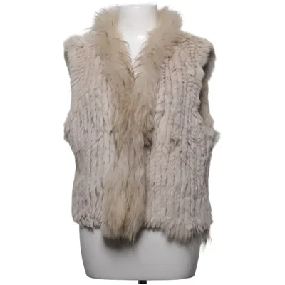Pelsvest (Beige) fra Natures Collection Kaninpels