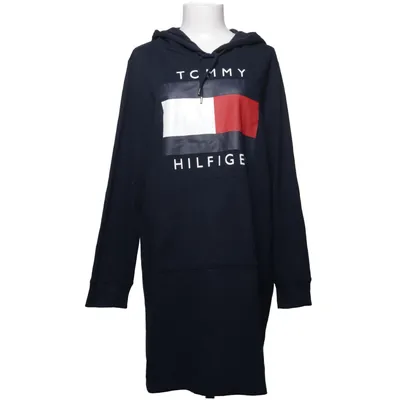 Capuchon jurk (Blauw) van Tommy Hilfiger Katoen, Polyester