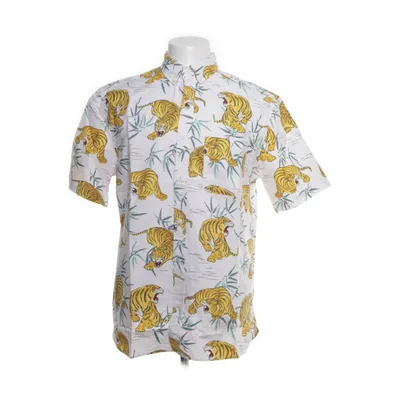 Korte mouwen shirt (Wit, Meerkleurig) van H&M Katoen