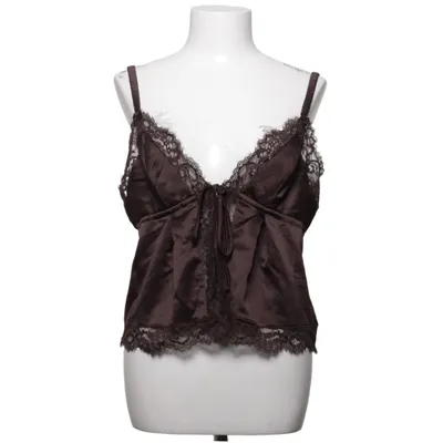 Pyjamatop (Bruin) van Lounge Elastaan, Polyamide, Polyester