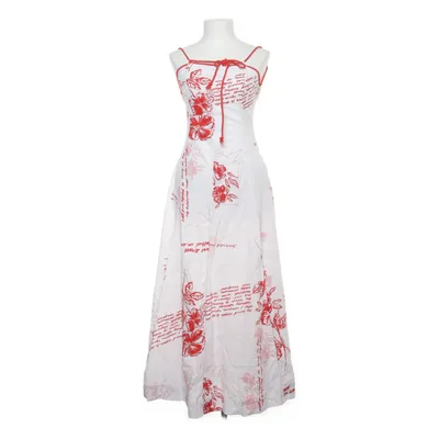 Robe longue (Blanc, Rouge, Multicolore) de ASOS Design Coton, Lin