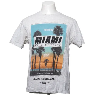 T-shirt (Gray) from Primark Cotton, Polyester
