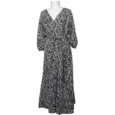 Maxi jurk (Zwart, Wit) van Pernilla Wahlgren Polyester