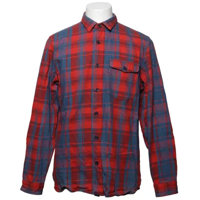 Flanellskjorta (Röd, Blå) från Emmett Bomull