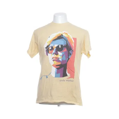 T-shirt (Beige, Flerfärgad) från Gildan Bomull