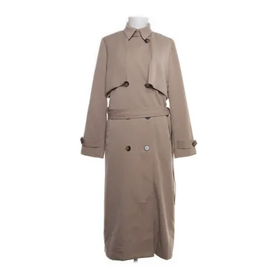 Trench coat (Beige) from Ganni Elastane, Polyester, Viscose