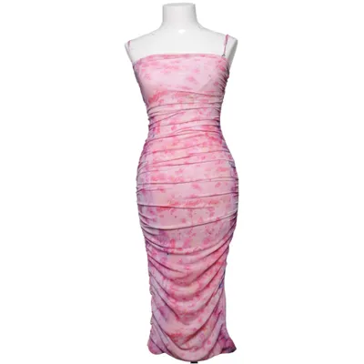 Långklänning (Rosa, Flerfärgad) från Parthea Elastan, Polyester