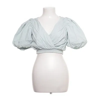 Crop top (Blauw) van Pull & Bear Katoen