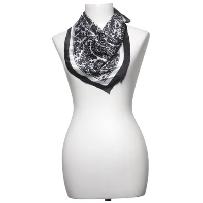 Sjal (Svart, Vit) från Choise by Heart Polyester