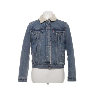 Fodrad jeansjacka (Blå, Vit) från Levi Strauss & Co Akryl, Bomull, Polyester