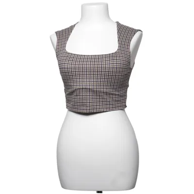 Crop top (Brun, Svart, Vit) från Aim'n Elastan, Polyester