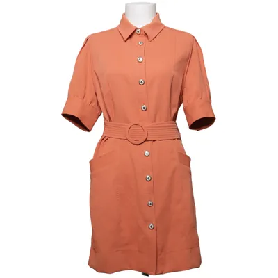 Skjortekjole (Orange) fra Sandro Bomuld, Polyester