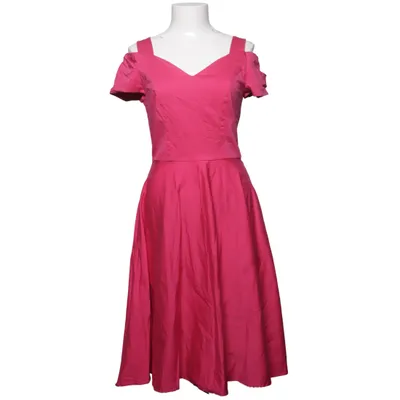 Kleid (Pink) von Hell Bunny Baumwolle, Elasthan, Viskose