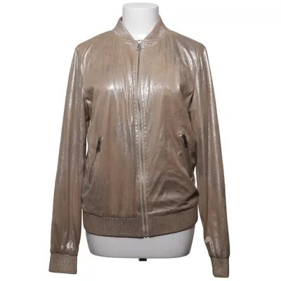 Bomberjacka (Beige, Guldfärgad) från Softy Outerwear Collection Polyester