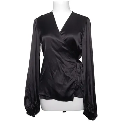 Omlottblus (Svart) från Object Polyester
