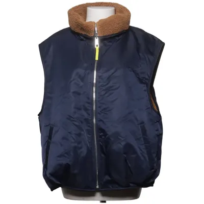 Outer vest (Blue, Beige) from Vivi Mari Nylon, Polyester