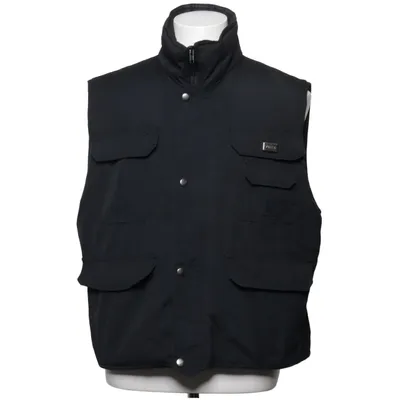 Outer vest (Black) from Gianfranco Ferré Cotton, Polyamide, Polyester