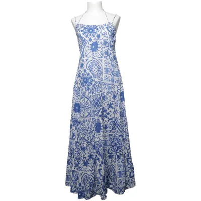 Maxi jurk (Blauw, Wit) van Holly & Whyte by Lindex Katoen