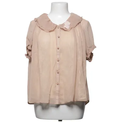 Bluse (Beige) fra Axes Femme Bomuld, Nylon, Polyester