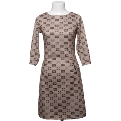 Robe (Beige, Marron) de Numoco Polyester, Viscose