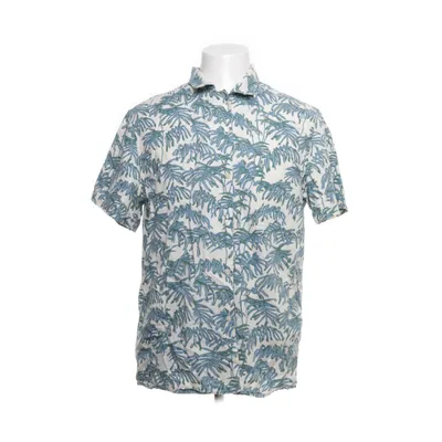 Kortärmad skjorta (Vit, Blå, Flerfärgad) från Samsøe & Samsøe Bomull