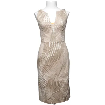 Robe (Beige) de Elie Tahari Coton, Élasthane, Polyester