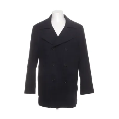 Pea coat (Blue) from Tailor & Son Polyester, Wool