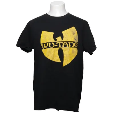 T-shirt (Sort, Gul) fra Wu Wear