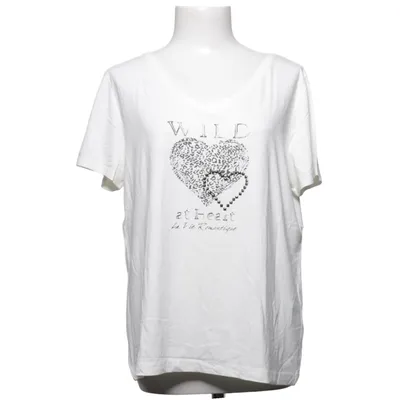 T-shirt (Hvid) fra Jones Elastan, Viscose