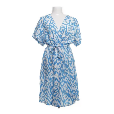 Wikkeljurk (Blauw, Wit) van C&A Nylon, Viscose