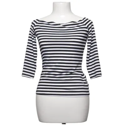 Long sleeve T-shirt (Black, White) from Dolly and Dotty Cotton, Elastane
