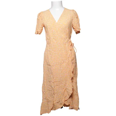 Slå-om-kjole (Orange, Flerfarvet) fra Dobber Viscose
