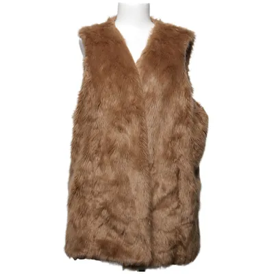 Outer vest (Brown) from Pepco Acrylic, Polyester