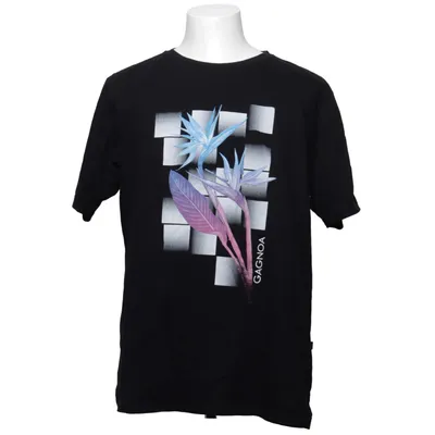 T-shirt (Zwart, Meerkleurig) van Agnona Katoen