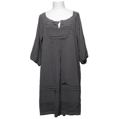 Robe (Gris) de Rützou Élasthane, Soie