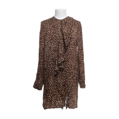 Klänning (Beige, Flerfärgad) från Miu Miu Kupro, Silke