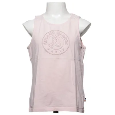Tank Top (Pink) from Roland Garros Cotton, Polyester