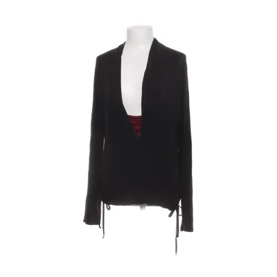 Wrap blouse (Black, Red) from Black Premium by EMP Elastane, Viscose
