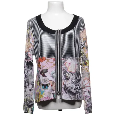 Blouse (Zwart, Wit, Meerkleurig) van Eva & Claudi Elastaan, Viscose
