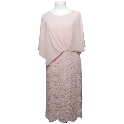 Robe de cocktail (Rose) de Apanage Polyamide, Viscose