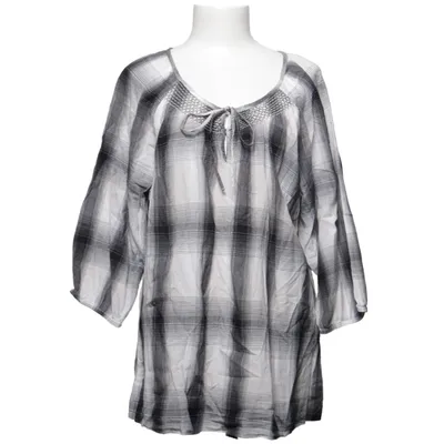 Blouse (Black, White) from Generous by Lindex Cotton