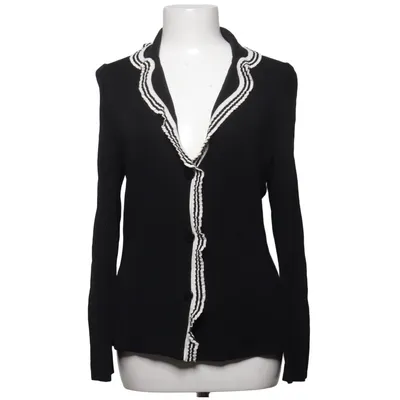 Strickjacke (Schwarz, Mehrfarbig) von Armani Collezioni Seide, Viskose