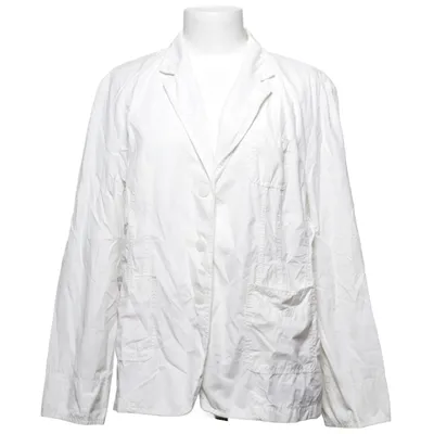 Blazer (Wit) van Marco Pecci Katoen, Polyamide, Polyester