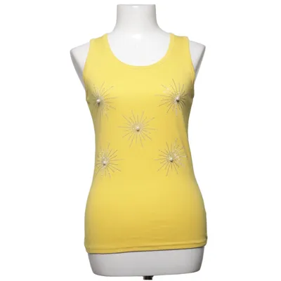 Tank Top (Yellow) from Zeva Cotton, Elastane