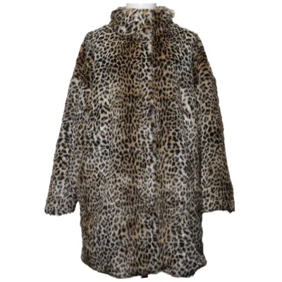Frakke (Brun, Sort, Beige) fra Zara Basic Outerwear Polyester