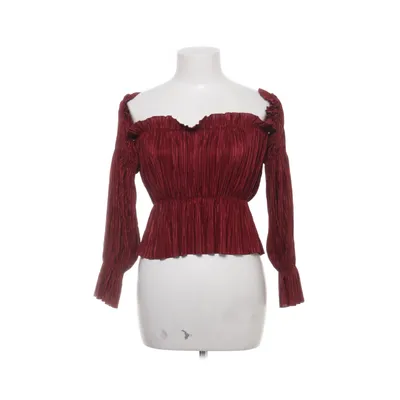 Crop top (Rood) van Boohoo Elastaan, Polyester