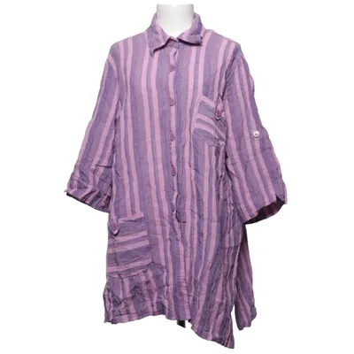Short sleeve shirt (Purple, Pink) from Mona Lisa Linen, Polyamide